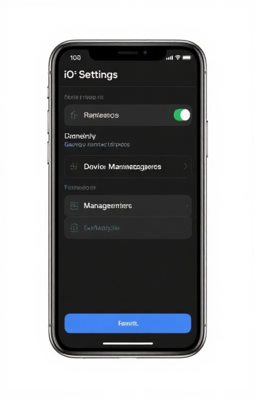 iOS Settings Guide